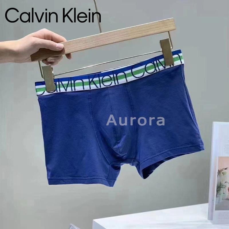 Aurora 購物分享💕 Calvin Klein 綠腰頭男士內褲 全棉男士平角內褲 四角褲 極簡風設計 3色/組盒裝-細節圖7