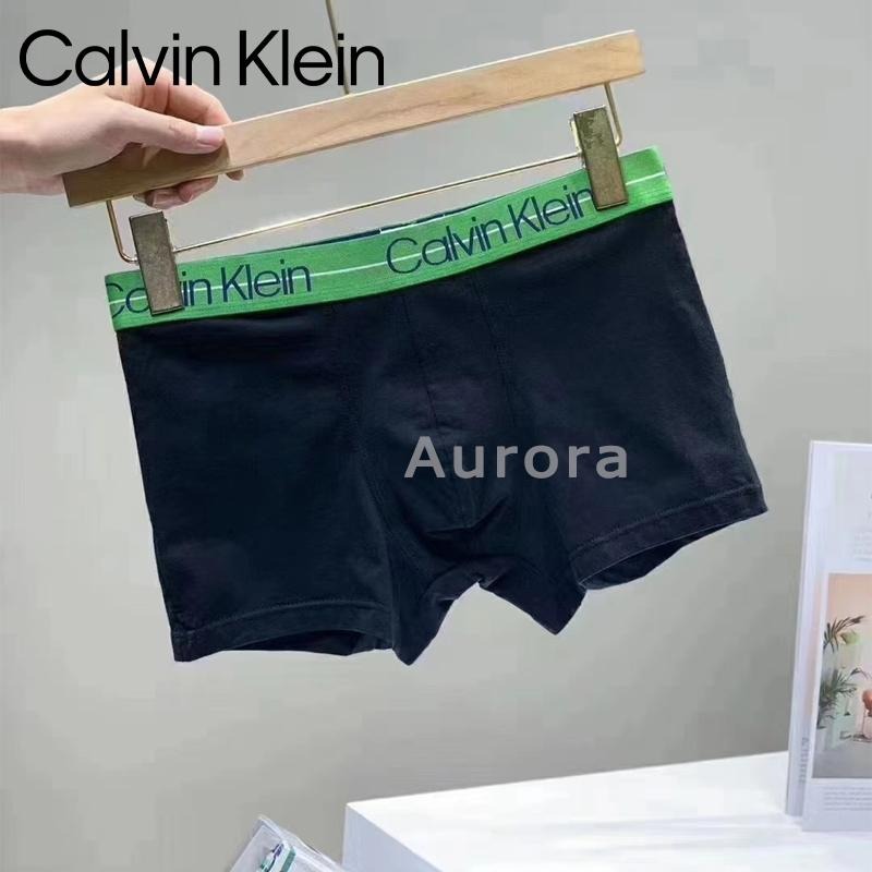 Aurora 購物分享💕 Calvin Klein 綠腰頭男士內褲 全棉男士平角內褲 四角褲 極簡風設計 3色/組盒裝-細節圖8