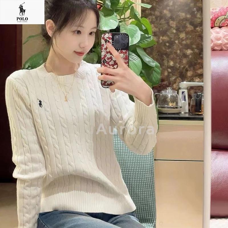 💕Aurora 美國代購💕拉夫.勞倫 Ralph Lauren 套頭 麻花針織衫 絞花 polo毛衣 RL長袖 上衣-細節圖6