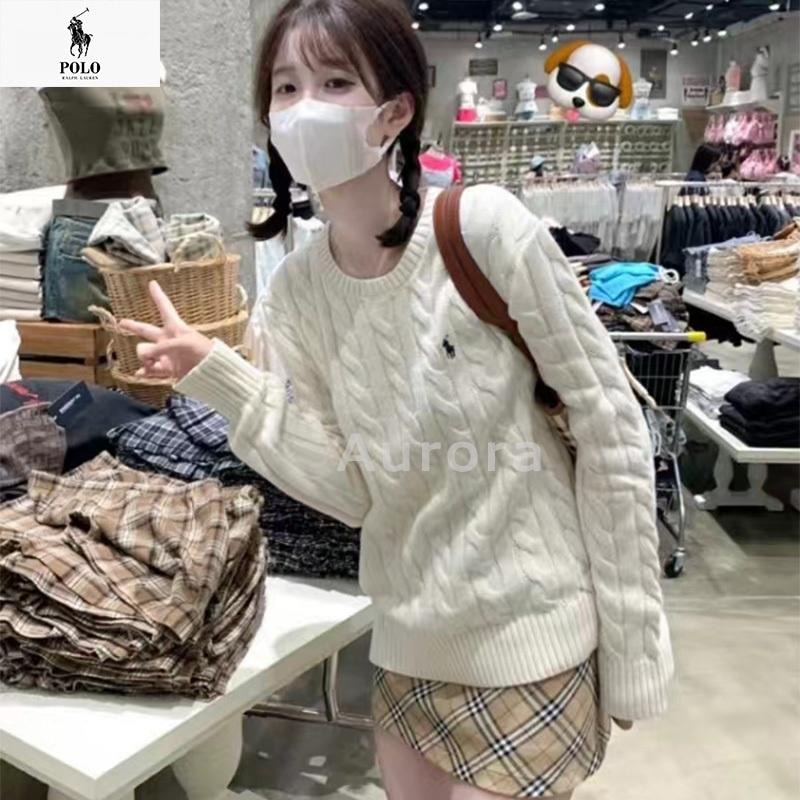 💕Aurora 美國代購💕拉夫.勞倫 Ralph Lauren 套頭 麻花針織衫 絞花 polo毛衣 RL長袖 上衣-細節圖7