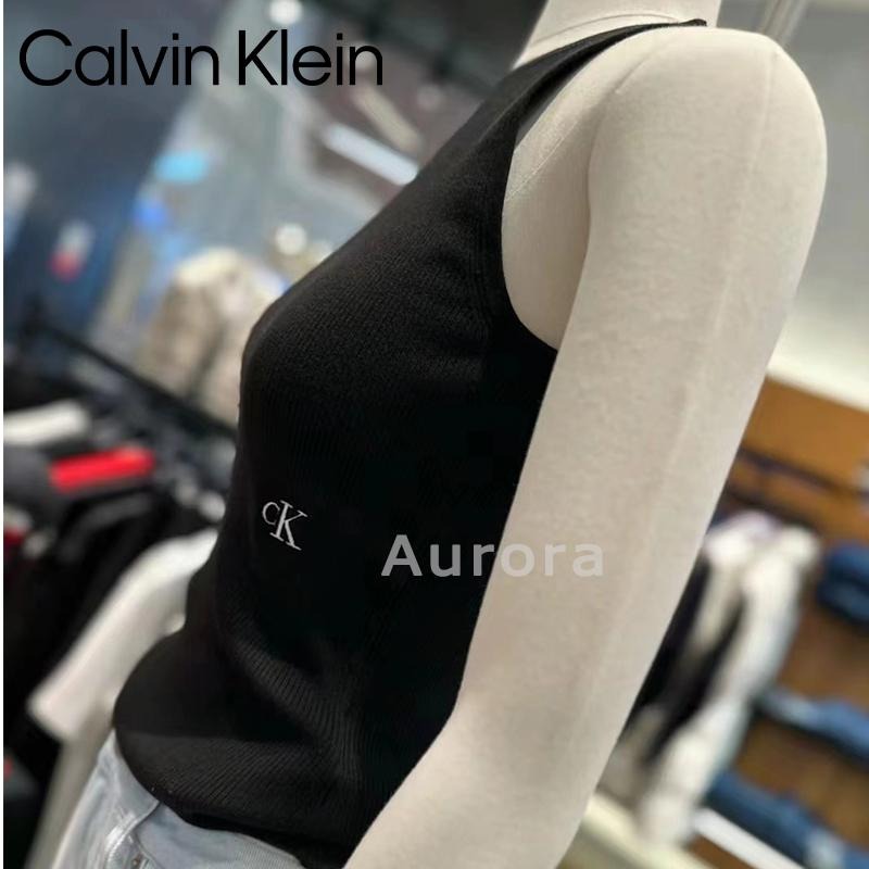 💕Aurora 美國代購💕 Calvin Klein 新款性感 露背 抽繩背心 吊帶針織衫 結構背心-細節圖8