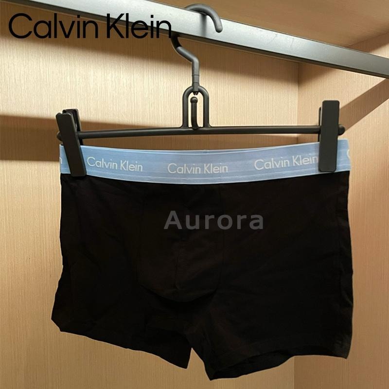 Aurora 購物分享💕 Calvin Klein 男士內褲 經典循環logo提花 平口內褲 四角褲 5色/組盒裝-細節圖7