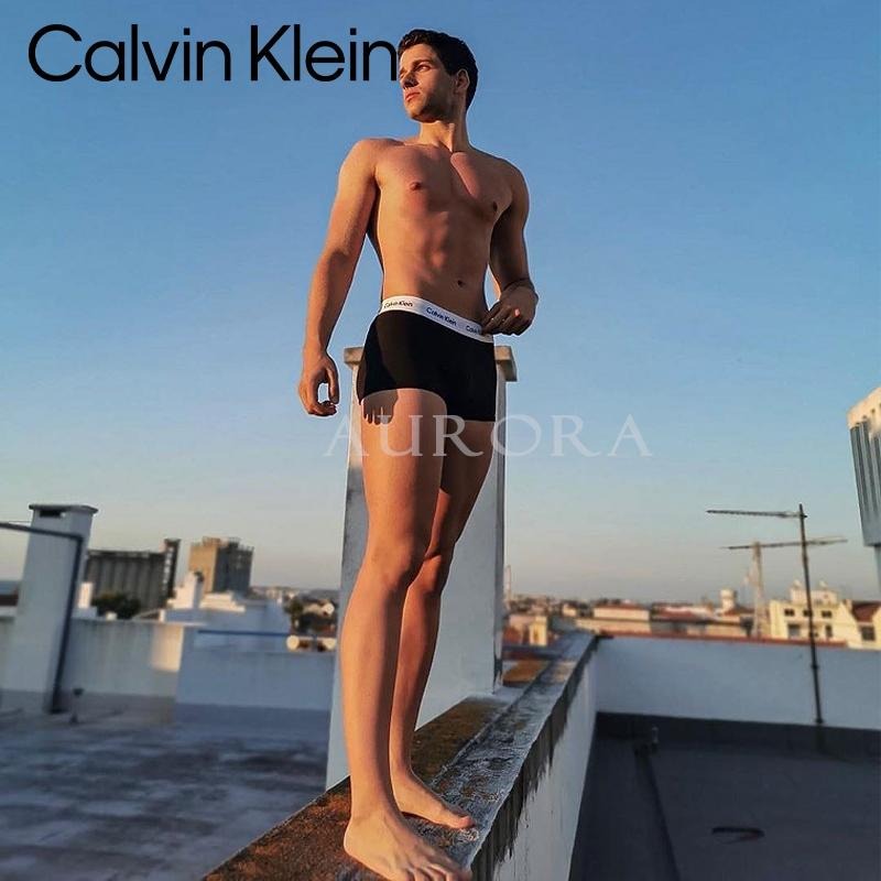 Aurora 購物分享💕 Calvin Klein CK引力帶系列 男士純棉平角低腰內褲 男士底褲 簡約舒適/3件組裝-細節圖2