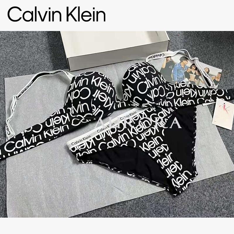 💕Aurora 美國代購💕 Calvin Klein 滿印LOGO鋼圈款內衣 內褲 黑色 白色 塑型杯-細節圖6