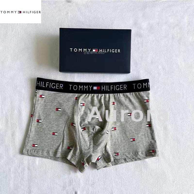 💕Aurora 美國代購💕 Tommy Hilfiger 湯米男士內褲 平口內褲 四角褲 多色選 3件/盒-細節圖6