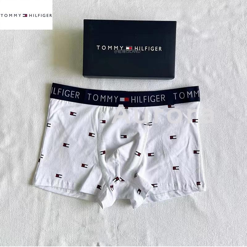 💕Aurora 美國代購💕 Tommy Hilfiger 湯米男士內褲 平口內褲 四角褲 多色選 3件/盒-細節圖7