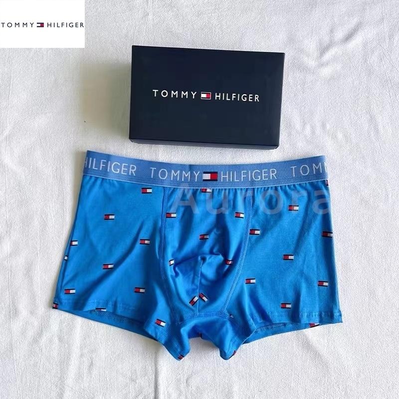 💕Aurora 美國代購💕 Tommy Hilfiger 湯米男士內褲 平口內褲 四角褲 多色選 3件/盒-細節圖8