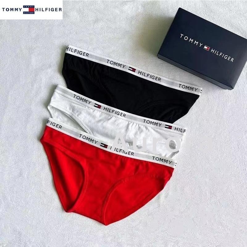 💕Aurora 美國代購💕Tommy Hilfiger 女士三角內褲 美國TM 女生內褲 純棉 透氣 性感 多色選 細邊-細節圖2