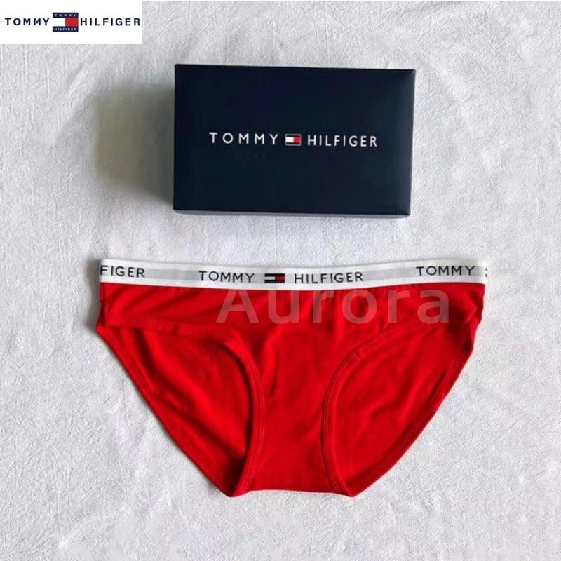 💕Aurora 美國代購💕Tommy Hilfiger 女士三角內褲 美國TM 女生內褲 純棉 透氣 性感 多色選 細邊-細節圖8