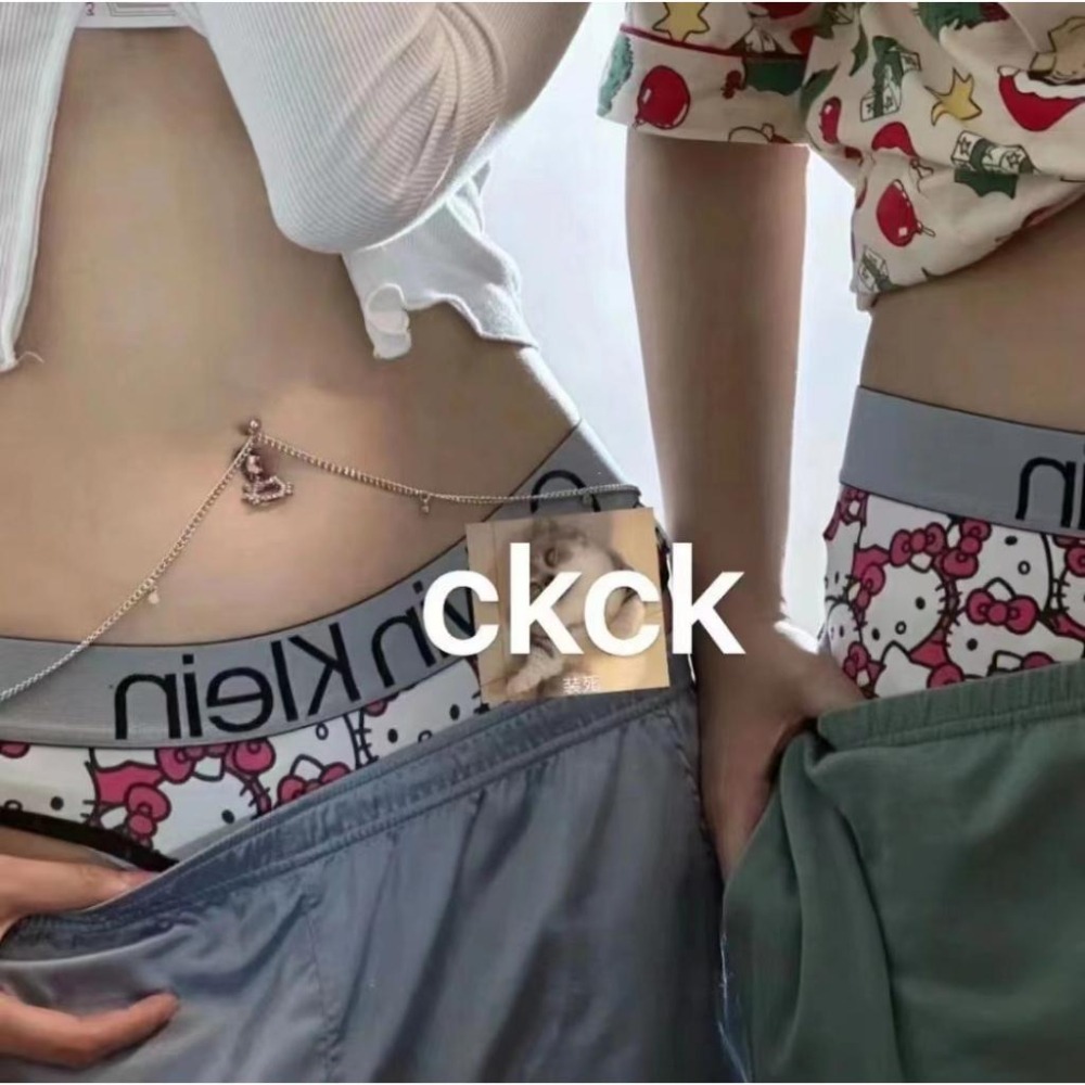 Aurora 購物分享💕 Calvin Klein hellokitty 聯名CK女士三角杯無鋼圈舒適內衣套裝-細節圖5