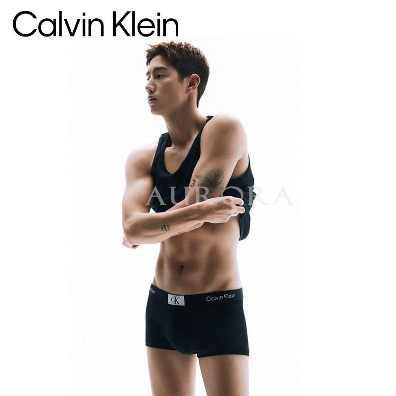 Aurora 購物分享💕 Calvin Klein 996 平口內褲 超細纖維低腰內褲 四角褲-細節圖10