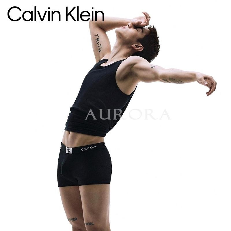 Aurora 購物分享💕 Calvin Klein 996 平口內褲 超細纖維低腰內褲 四角褲-細節圖11