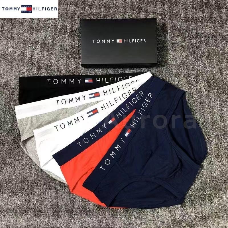 💕Aurora 美國代購💕Tommy Hilfiger 男生三角內褲 中腰純棉內褲 舒適 性感 透氣 男士內褲-細節圖10