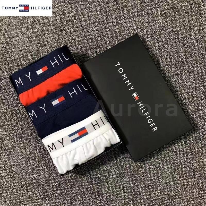 💕Aurora 美國代購💕Tommy Hilfiger 男生三角內褲 中腰純棉內褲 舒適 性感 透氣 男士內褲-細節圖11