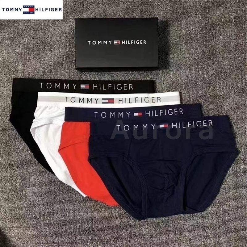 💕Aurora 美國代購💕Tommy Hilfiger 男生三角內褲 中腰純棉內褲 舒適 性感 透氣 男士內褲-細節圖12