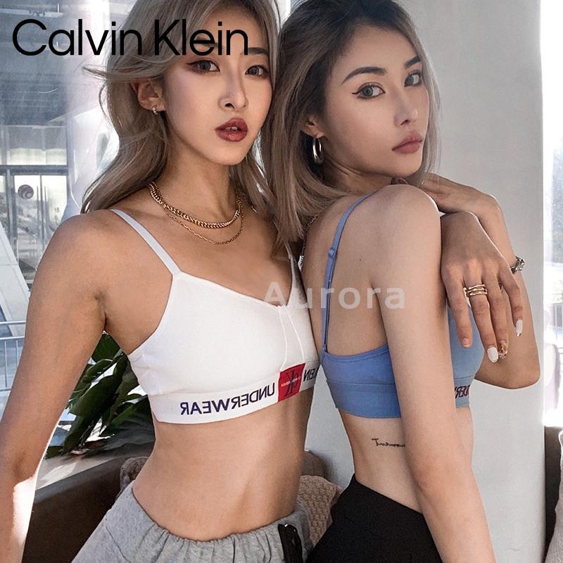 Aurora 購物分享💕 Calvin Klein 細肩帶 背心式內衣 內褲 女生運動內衣  有襯墊CK內衣-細節圖7