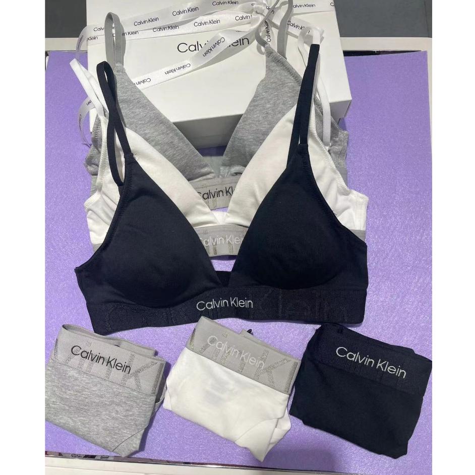 Aurora 購物分享💕 Calvin Klein Jennie同款三角杯內衣 雙重引力帶系列 可拆式襯墊 無鋼圈內衣-細節圖8