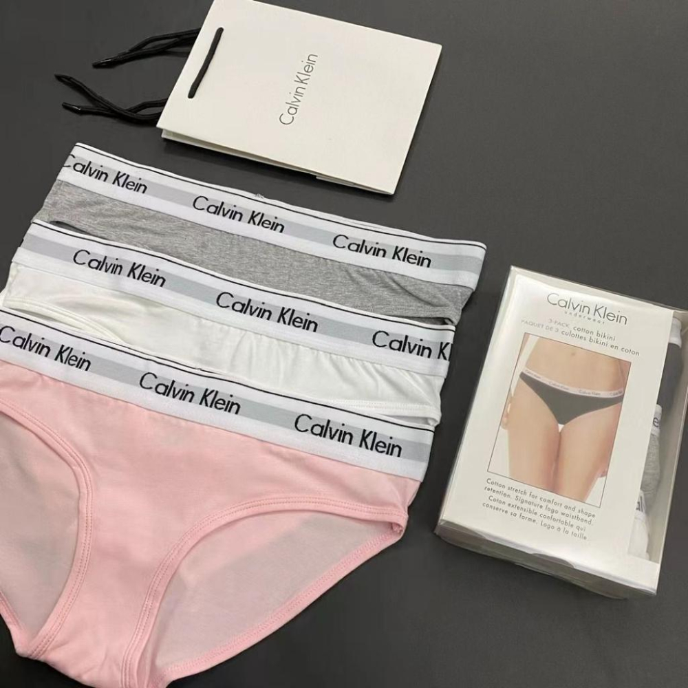 Aurora 購物分享💕 Calvin Klein 抗菌女三角內褲 CK女士底褲 女生內褲套組 三件組-細節圖5