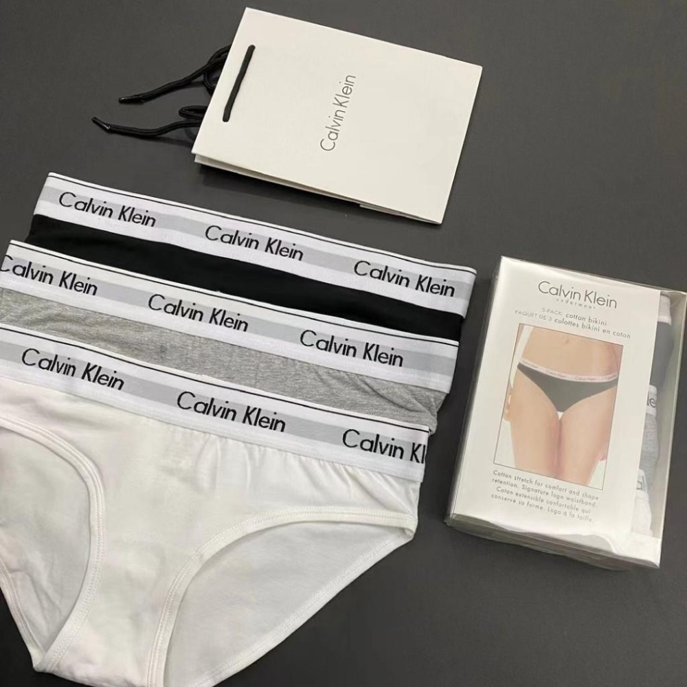 Aurora 購物分享💕 Calvin Klein 抗菌女三角內褲 CK女士底褲 女生內褲套組 三件組-細節圖6