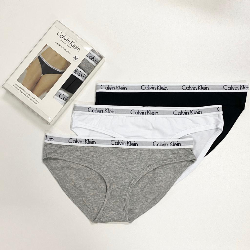 Aurora 購物分享💕 Calvin Klein 抗菌女三角內褲 CK女士底褲 女生內褲套組 三件組-細節圖8