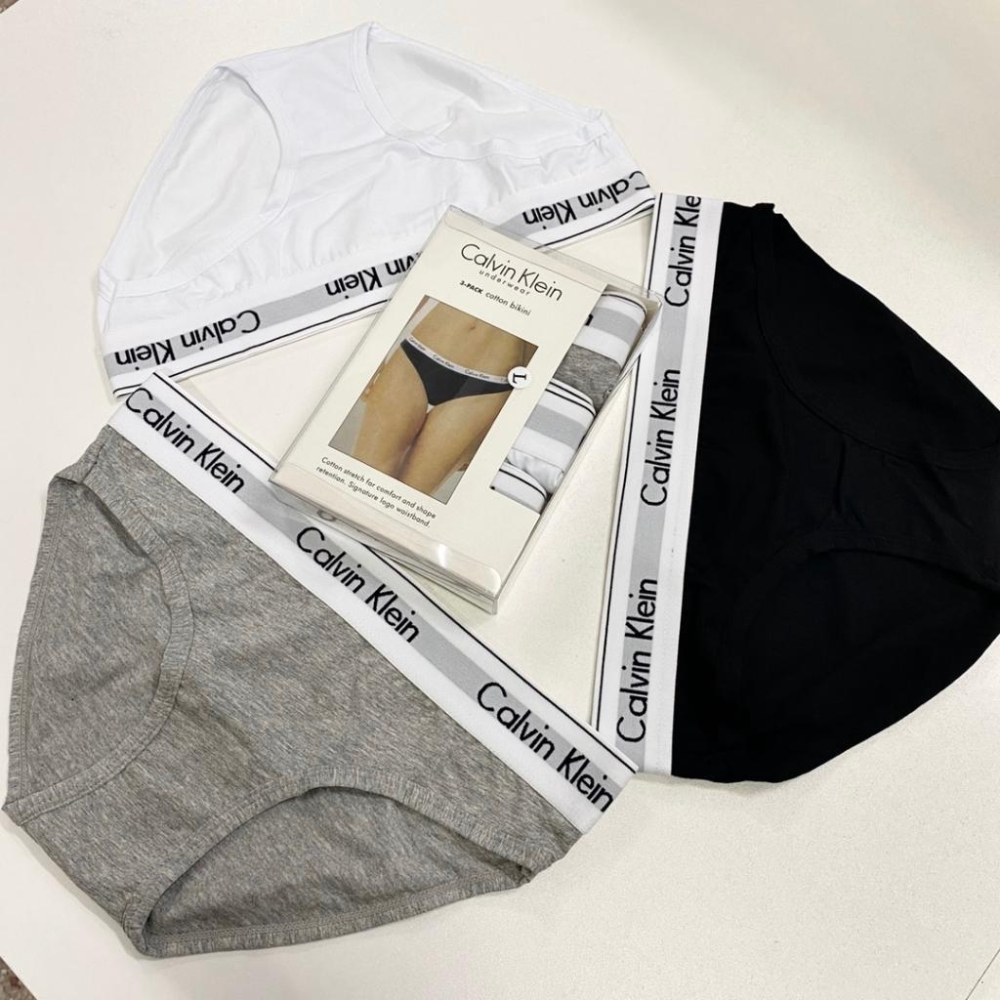 Aurora 購物分享💕 Calvin Klein 抗菌女三角內褲 CK女士底褲 女生內褲套組 三件組-細節圖9