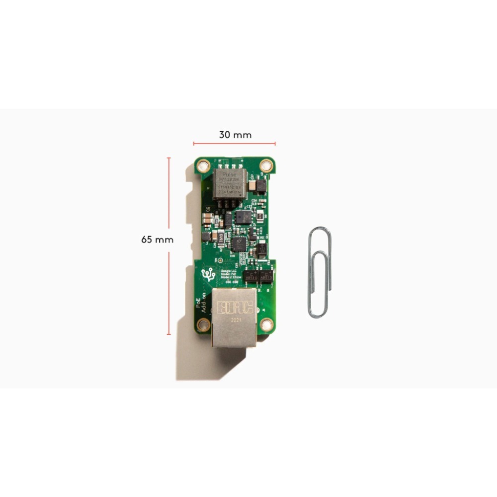 [物聯汪汪] 附發票~ PoE Add-on board for Coral.AI Dev Board Micro-細節圖5