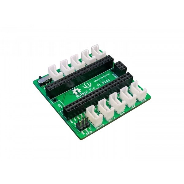 [物聯汪汪] Grove Shield for Pi Pico - 全母座 I2C、UART、SPI、類比、數位、電源-細節圖2