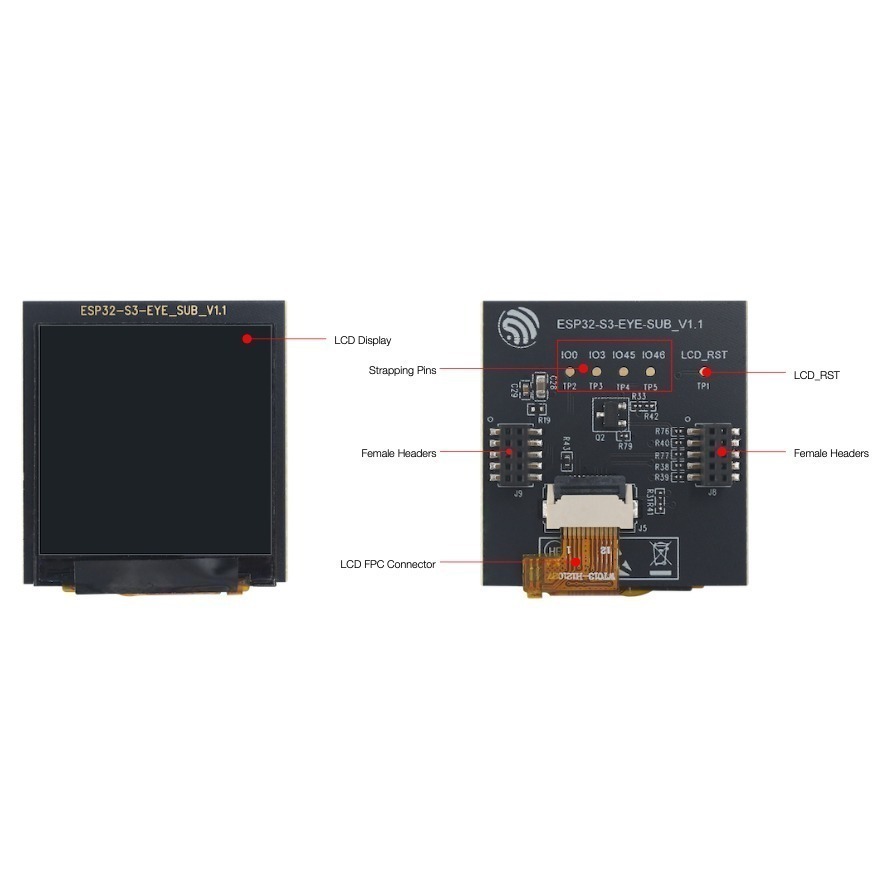 [物聯汪汪] 含稅附發票~ ESP32-S3-EYE 圖像、語音等人工智慧開發板(新版ESP-EYE)-細節圖4