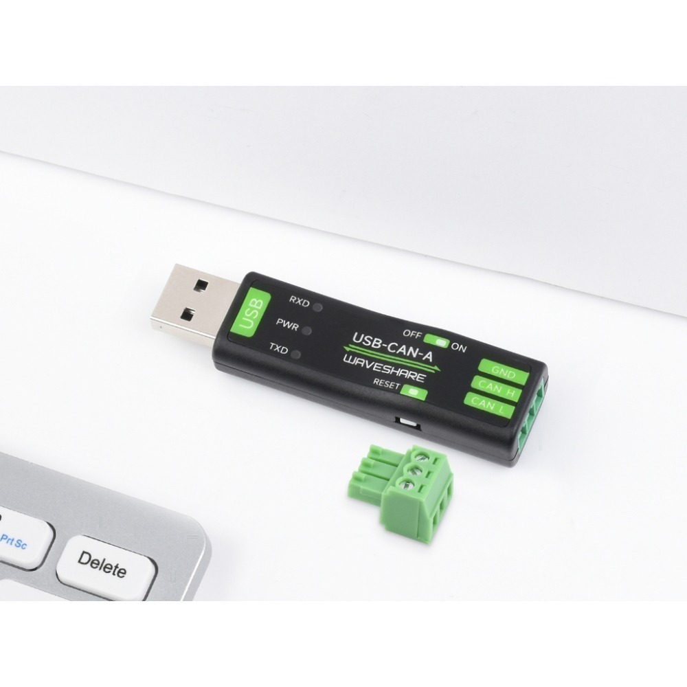 [物聯汪汪] 附發票~ USB to CAN USB轉CAN分析儀測試儀採用STM32晶片多種工作模式多系統相容-細節圖5