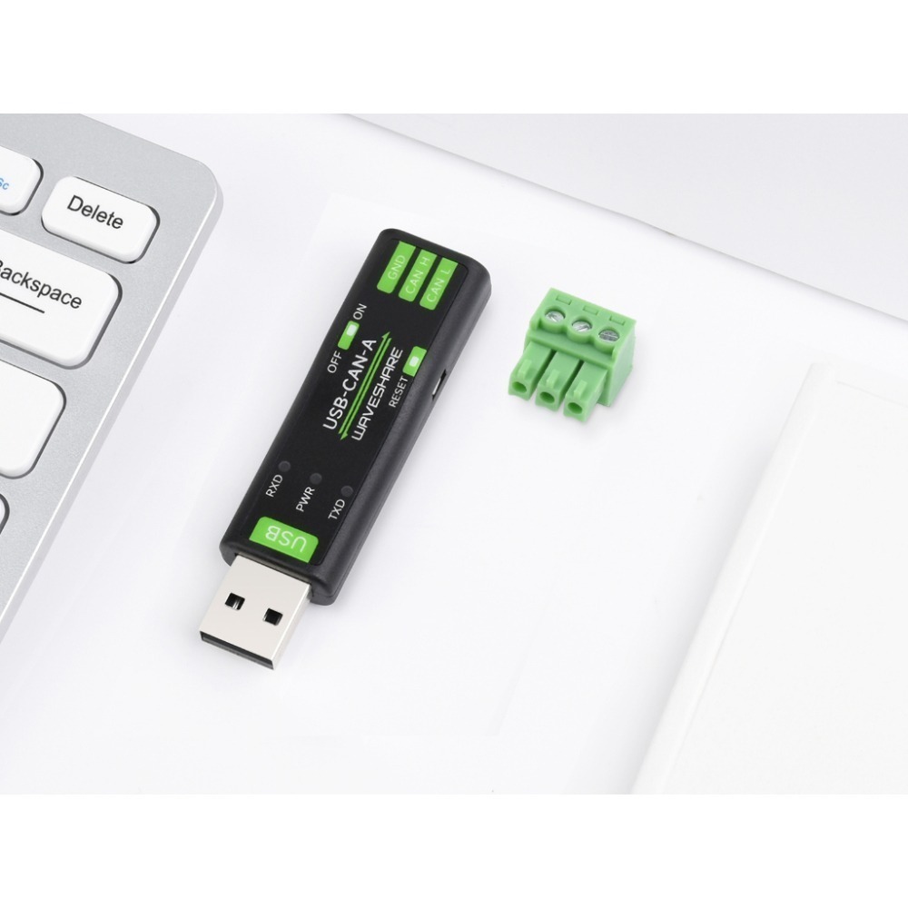 [物聯汪汪] 附發票~ USB to CAN USB轉CAN分析儀測試儀採用STM32晶片多種工作模式多系統相容-細節圖6