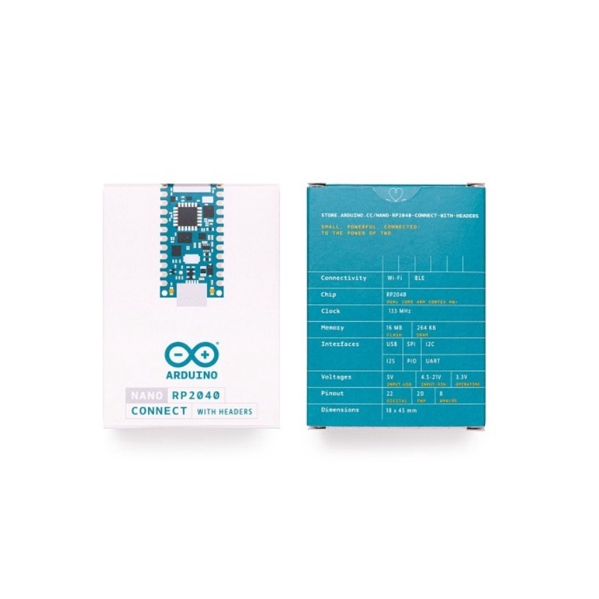 [物聯汪汪] Arduino Nano RP2040 Connect 銲/不銲針腳 U-blox Wifi/6軸 IMU-細節圖6