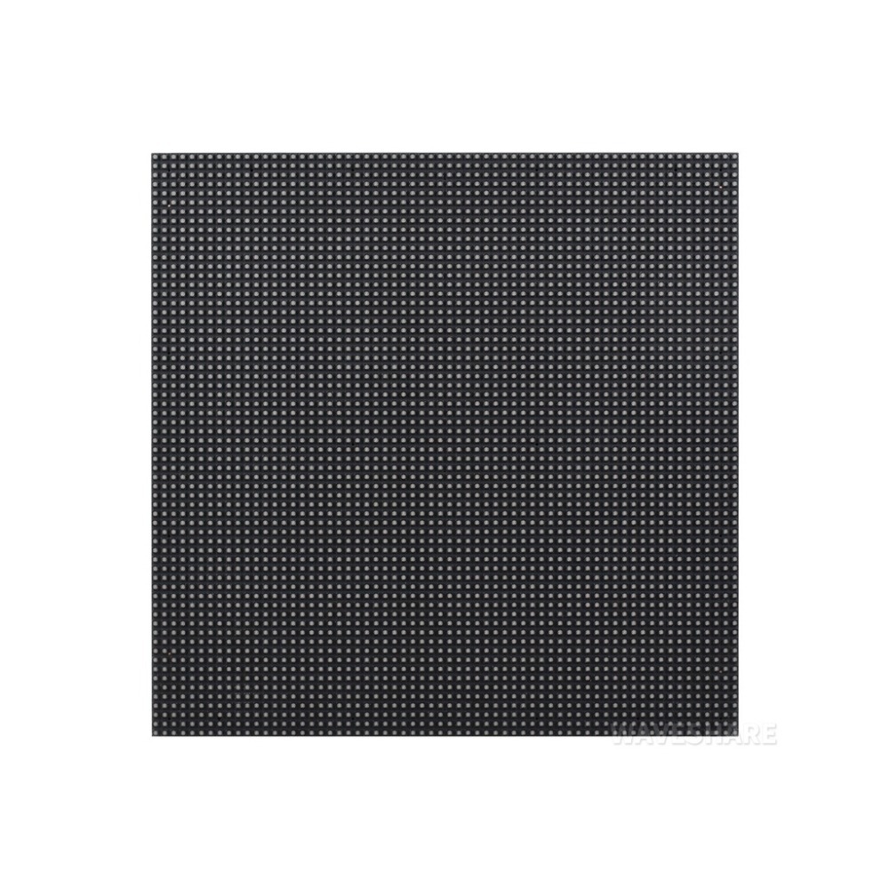 [物聯汪汪] 附發票~ 微雪 RGB全彩LED點陣3mm間距顯示屏64×64亮度可調/4mm間距顯示屏64×32-細節圖2