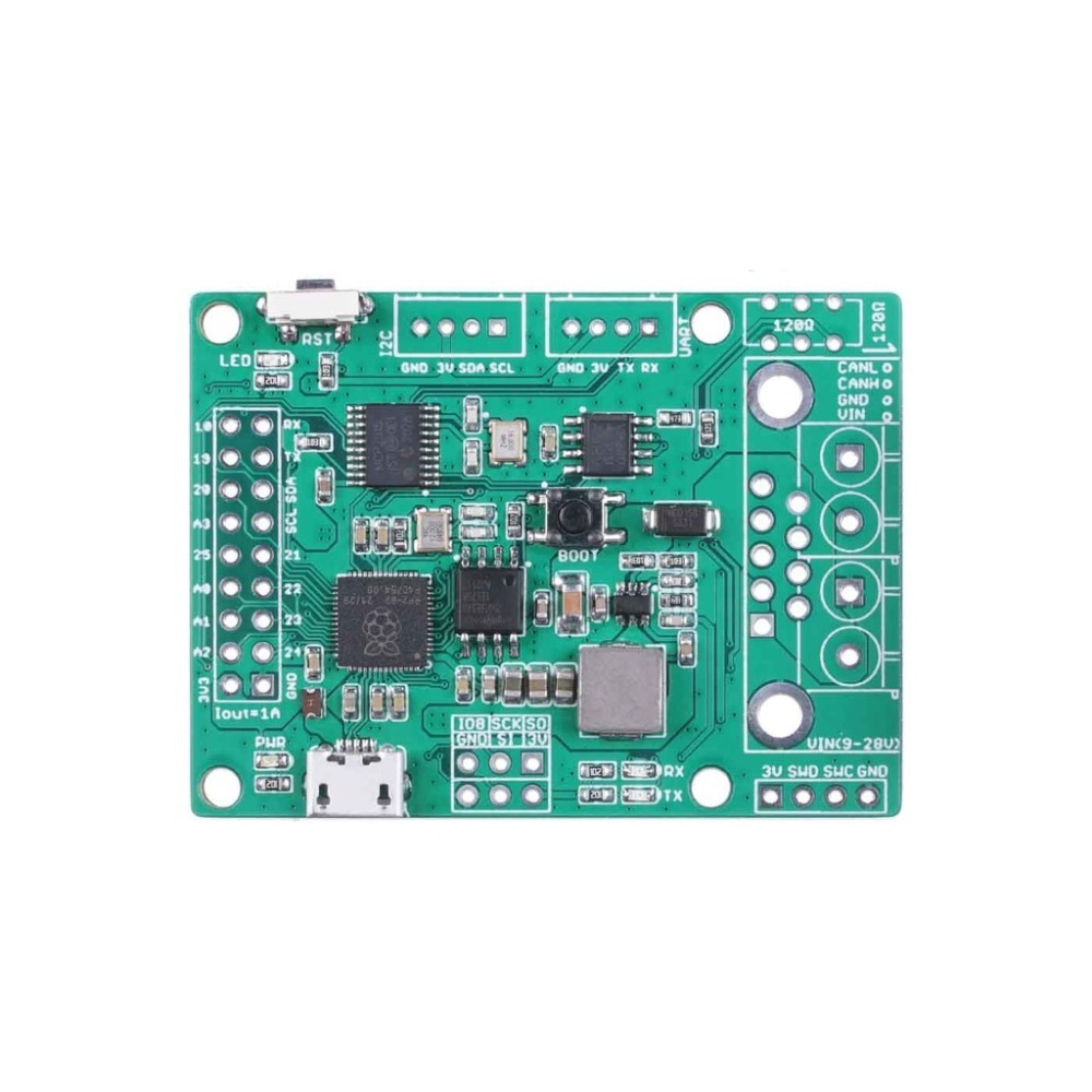 [物聯汪汪] 附發票~ CANBed - Arduino CAN-Bus RP2040 開發板同樹莓派 Pico MCU-細節圖2
