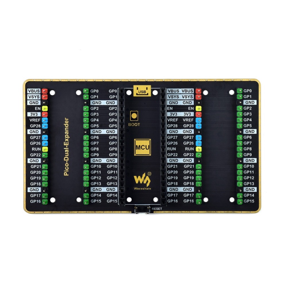 [物聯汪汪]含稅附發票~ Raspberry Pi Pico 介面外擴板 4 組 2×20 樹莓派 Pico 標準介面-細節圖3