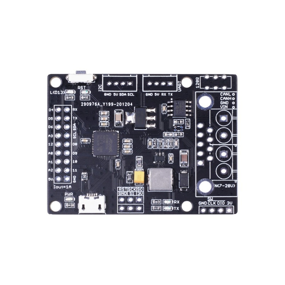 [物聯汪汪] 附發票~ CANBed M4 開發板帶ATSAME51G19A MCU MCP2542FD CAN收發器-細節圖3