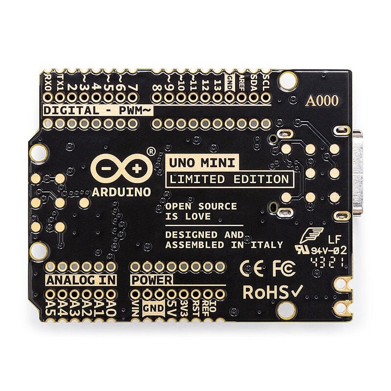 [物聯汪汪] 附發票~ Arduino UNO Mini Limited Edition 迷你經典限量版ABX00062-細節圖4