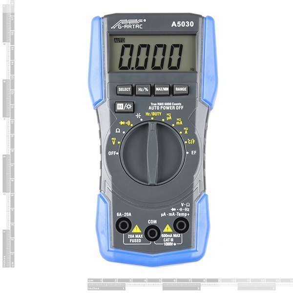 [物聯汪汪]附發票~ Artech A5030 自動範圍三用電表、萬用電表可測交直流電壓電流電阻電容、二極體、頻率-細節圖4