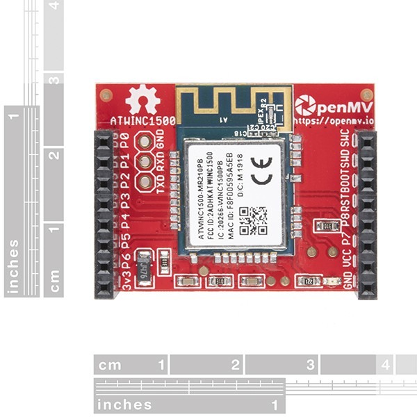 [物聯汪汪] 含稅附發票~ SparkFun OpenMV WiFi Shield 擴展板-細節圖3