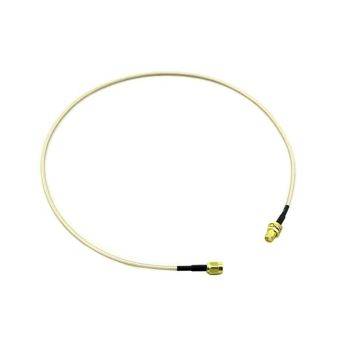 [物聯汪汪] SMA male to SMA female RF pigtail Cable RG316 50cm-細節圖2