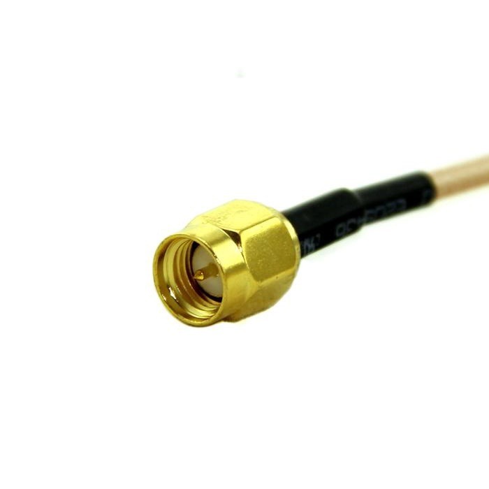 [物聯汪汪] SMA male to SMA female RF pigtail Cable RG316 50cm-細節圖4