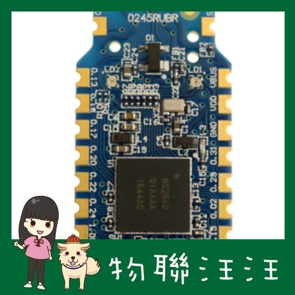 [物聯汪汪] 附發票~ Nordic原廠 nRF52840-Dongle Bluetooth 5 BLE藍牙開發板-細節圖2