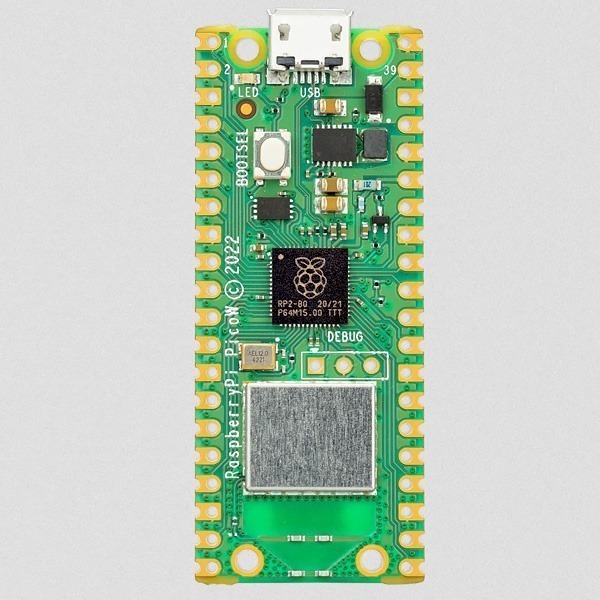 [物聯汪汪] 附發票~ 樹莓派Raspberry Pi Pico W RP2040 WiFi加選USB線及排針-細節圖3