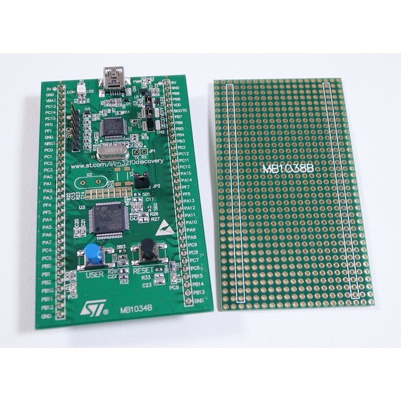 [物聯汪汪]含稅附發票~原裝 STM32F0DISCOVERY STM32F051R8T6 ST-Link V2 開發板-細節圖2