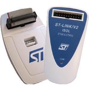[物聯汪汪] 附發票~ST原廠官方國際版ST LINK ST-LINK V2除錯燒錄器STM8 STM32-細節圖2
