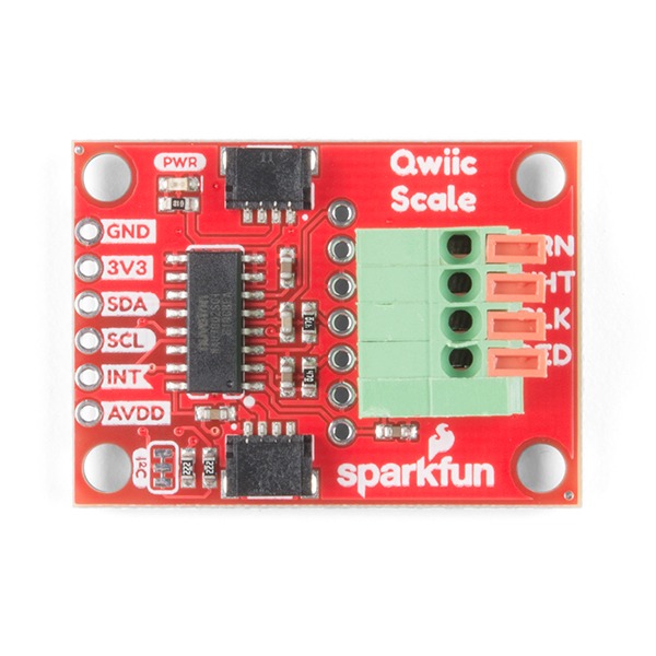 [物聯汪汪]含稅附發票~SparkFun Qwiic Scale - NAU7802 秤重讀取傳感器-細節圖4