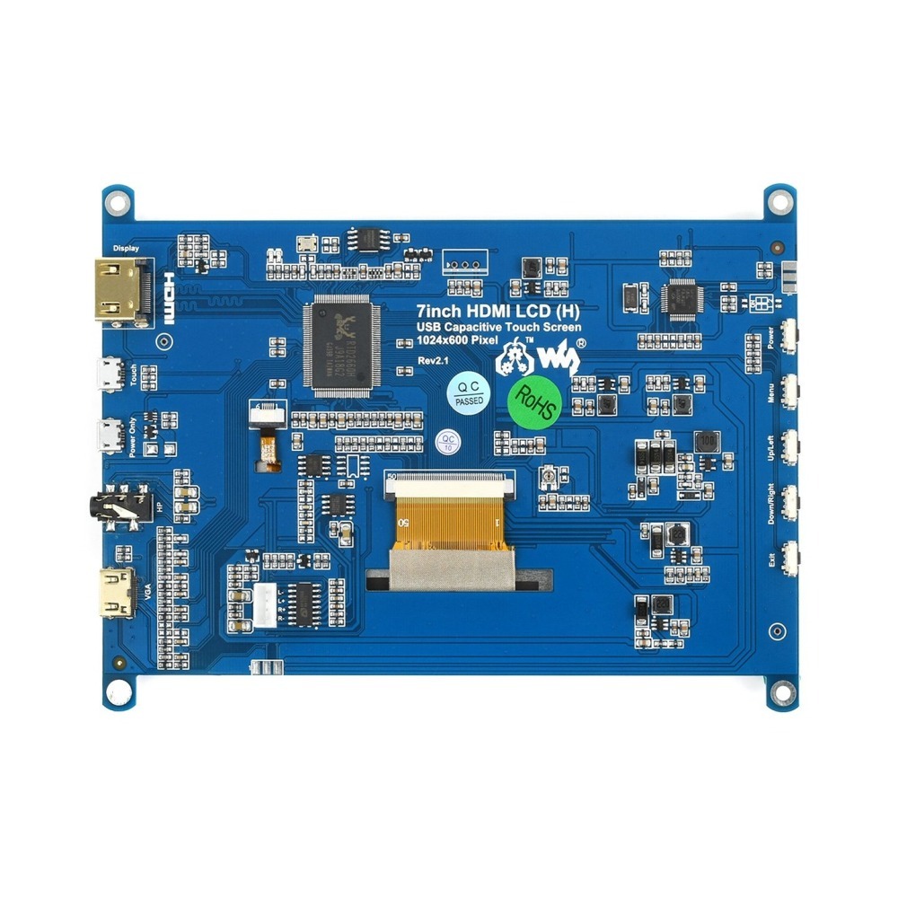 [物聯汪汪] 含稅附發票~樹莓派 7＂ 吋H型HDMI LCD螢幕1024×600 IPS Jetson Nano適用-細節圖4