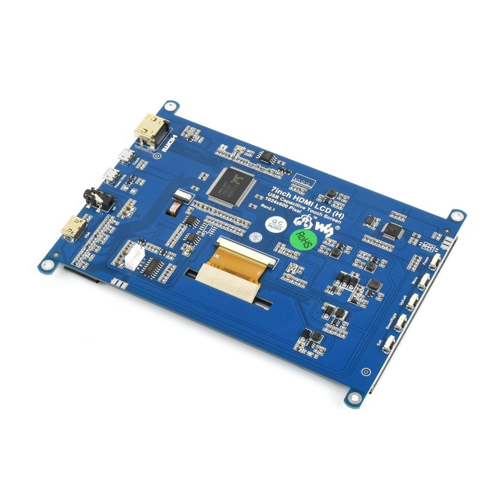 [物聯汪汪] 含稅附發票~樹莓派 7＂ 吋H型HDMI LCD螢幕1024×600 IPS Jetson Nano適用-細節圖5