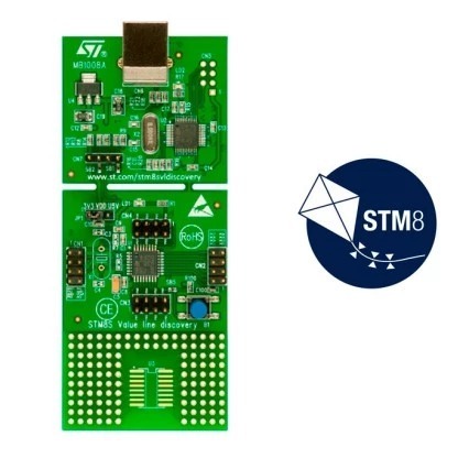 [物聯汪汪] 含稅附發票~ STM8SVLDISCOVERY STM8S003K3 開發板-細節圖2