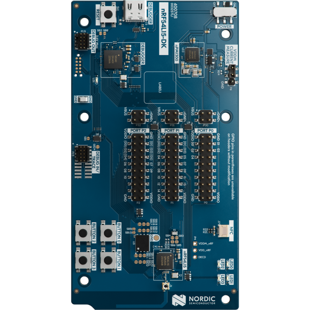 [物聯汪汪] 含稅附發票~ 原廠 Nordic nRF54L15 DK 開發套件 nRF54L15-DK-細節圖3