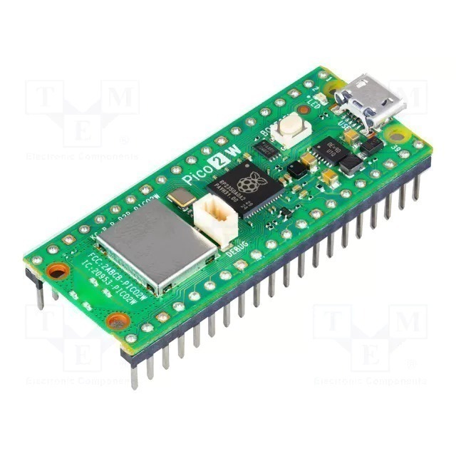 [物聯汪汪] 含稅附發票~ 樹莓派Raspberry Pi Pico 2 W RP2350 (Pico 2W)-細節圖3